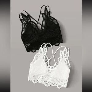 White Lace Bralette/top